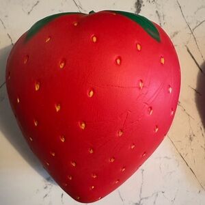 Large Squishy Stress Relief Strawberry-Shaped